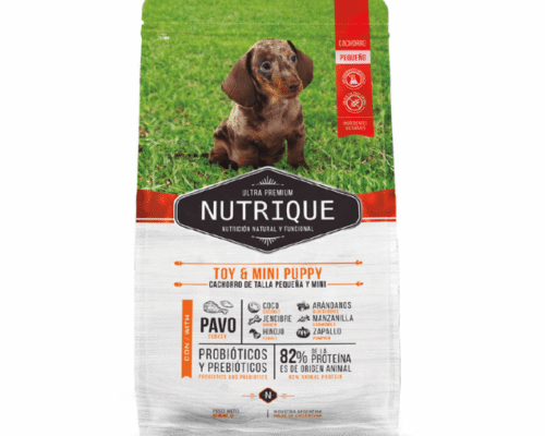 Nutrique Toy y Mini Puppy Cachorro