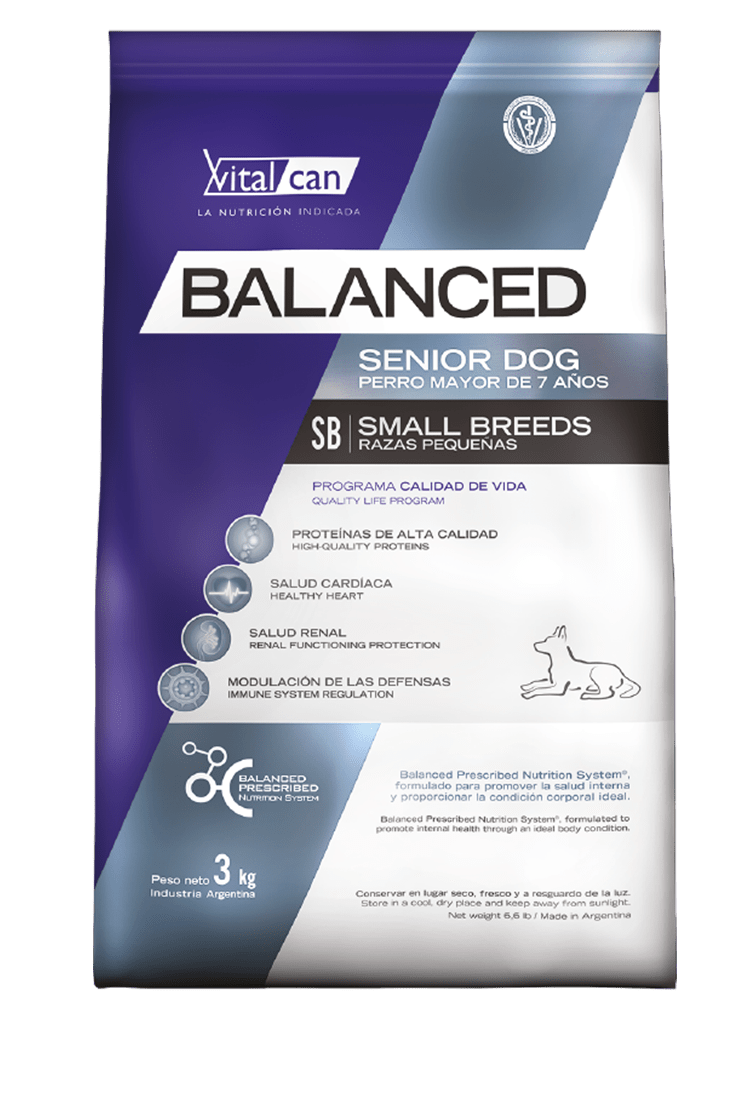 Vitalcan Balanced Senior Raza Pequeña