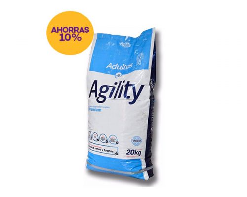 Agility Adulto 20 kg + 2 kg de Regalo