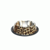 Comedero Inoxidable Animal Print