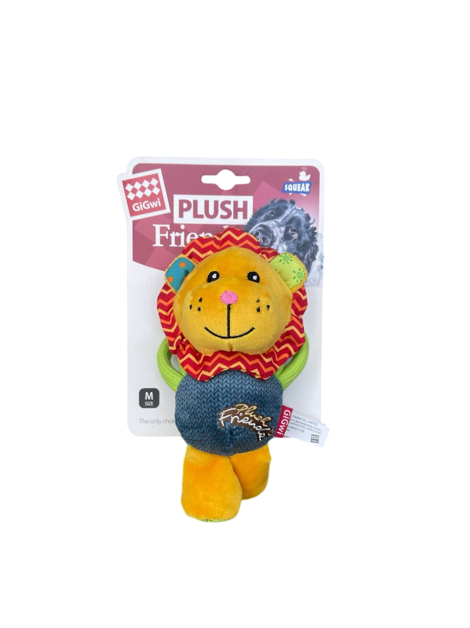 Gigwi Plush Friendz Lion Ring