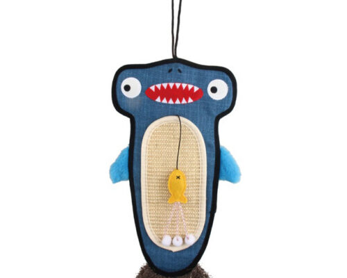 Gigwi Alligator Cat Scratcher Catnip