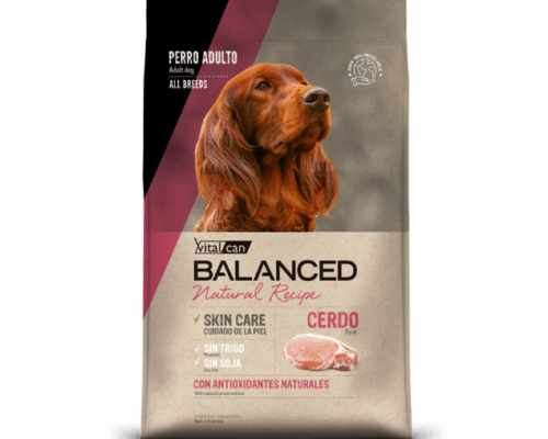 Balanced Perro Natural Recipe Cerdo