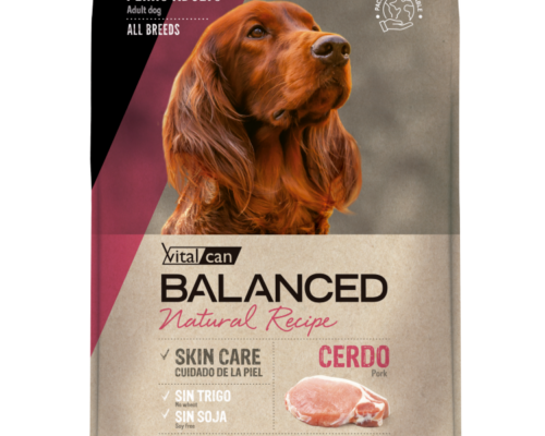 Balanced Perro Natural Recipe Cerdo