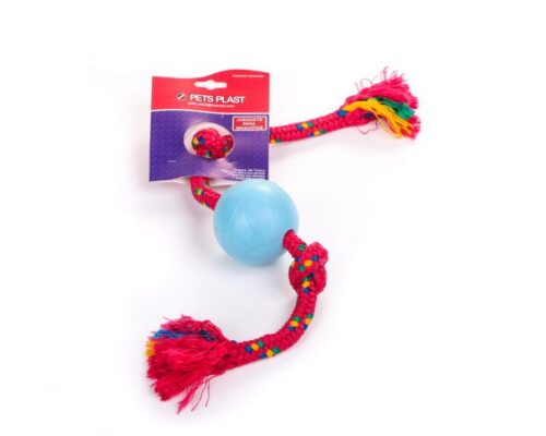 Pelota de Goma Con Soga