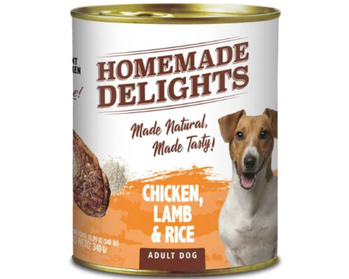 Homemade Delights Perro Adult Chicken Lamb y Rice
