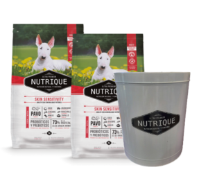 Lata Nutrique Perro + 2 Bolsas Nutrique Grandes + Regalo !!