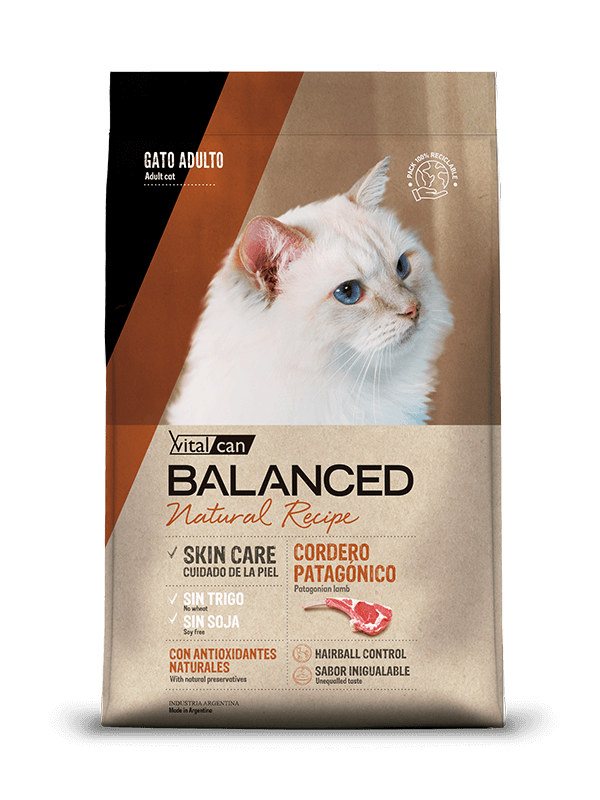 Balanced Gato Natural Recipe Cordero Patagónico