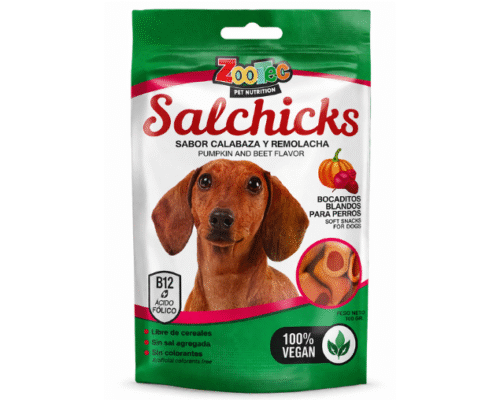 Snack Salchicks Calabaza y Remolacha