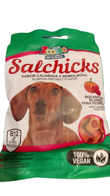 Salchicks Calabaza y Remolacha – Zootec