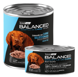 Lata Balanced Souffle de Carne – Adulto