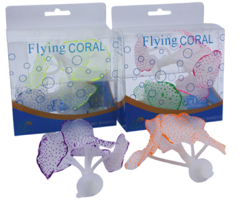 Coral Decorativo de Silicona 2PCS
