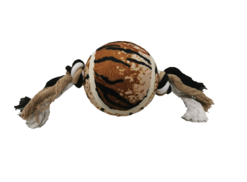 Hueso Algodón c/ Pelota Animal Print