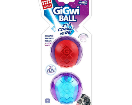 Pelota Gigwi Squeaker x2