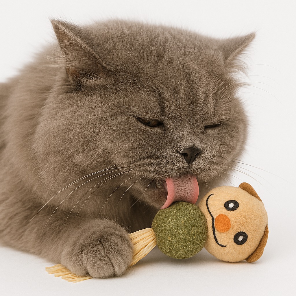 Juguetes con Catnip