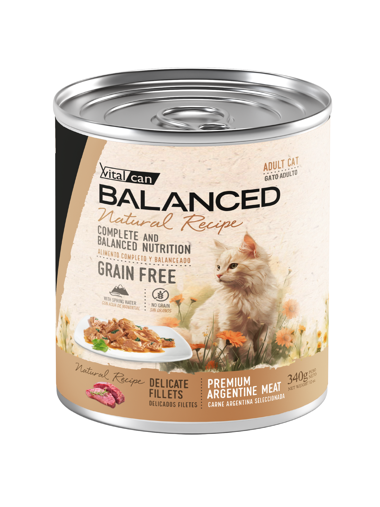 Lata Balanced Natural Recipe – Gato Adulto