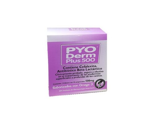 Cefalexina PYO Derm 500