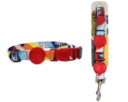 Collar con Correa Estampados