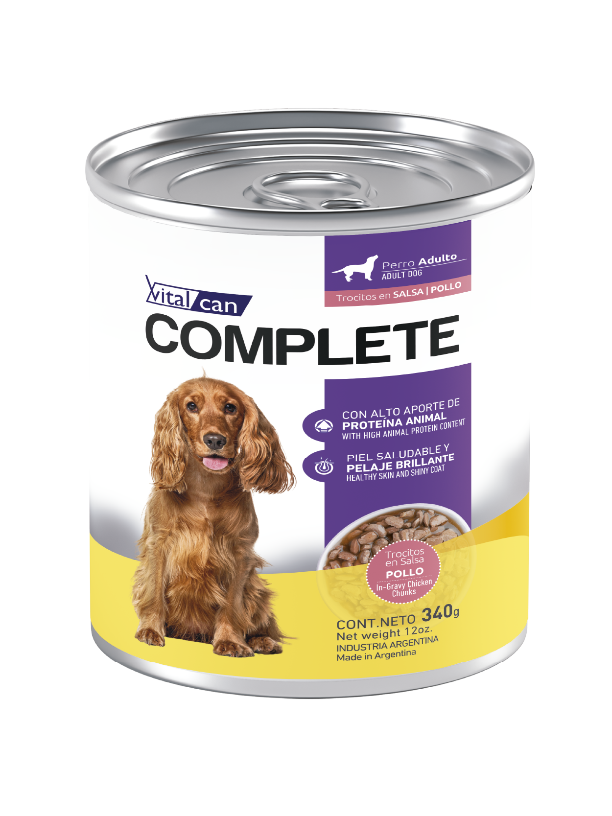 Complete-Wet_Render-Perro-Adulto-Pollo Lata Complete Perro Adulto