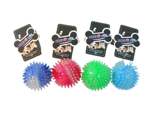 Pelota Fluorescente con Púas