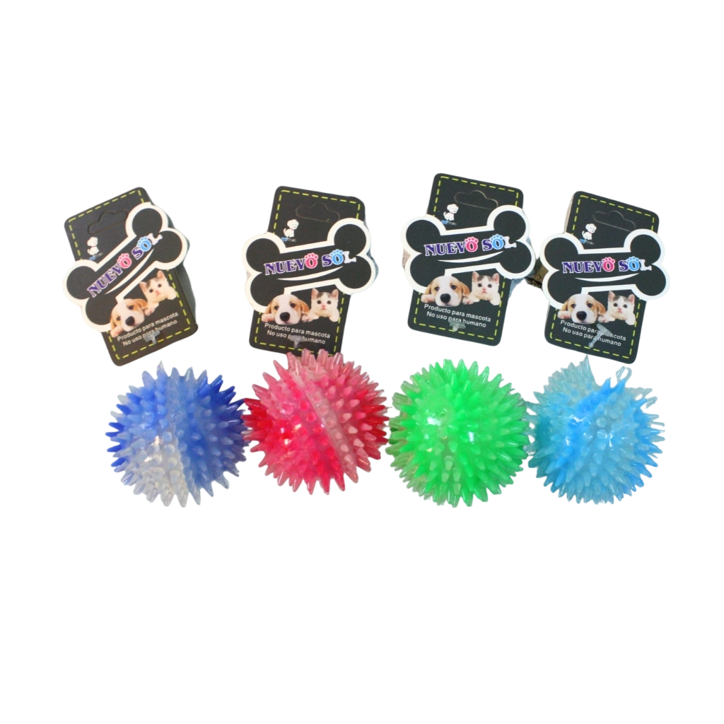 24-2-Photoroom Pelota Fluorescente con Púas