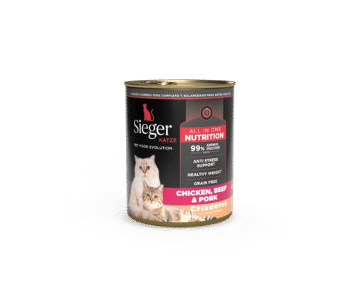 Lata Sieger Criadores Gato