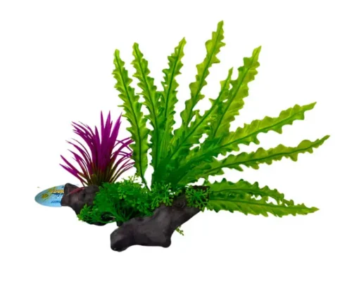 Plantita Decorativa con Tronco