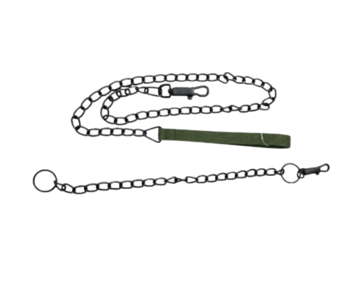 Collar con Correa Negro