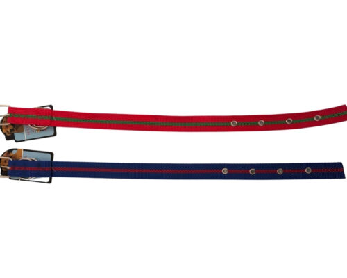 Collar Tela con Raya