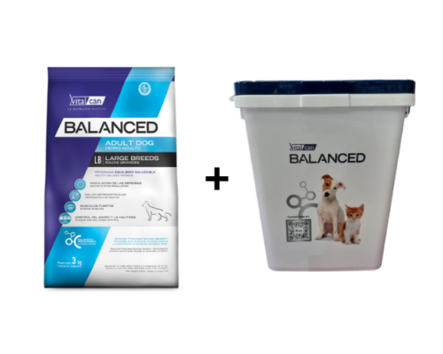 Promo Balanced Adulto Raza Grande 9kg + Tacho de Regalo